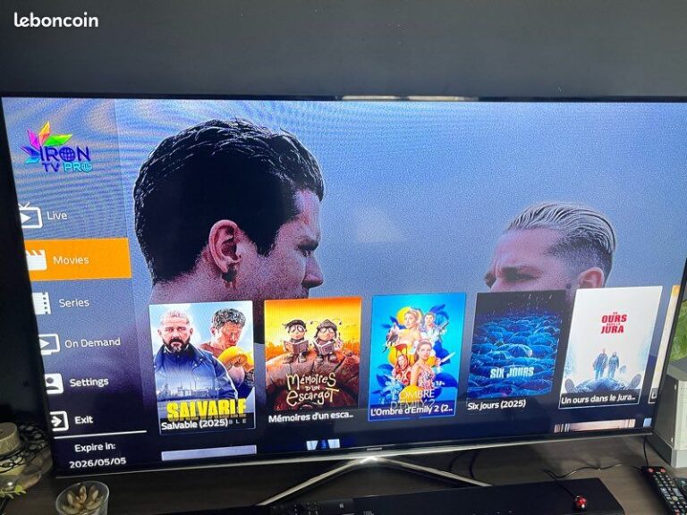comment installer Iron TV Pro sur tv