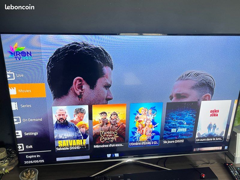 comment installer Iron TV Pro sur tv